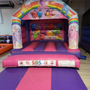 Unicorn - Pink & Purple Bouncy Castle