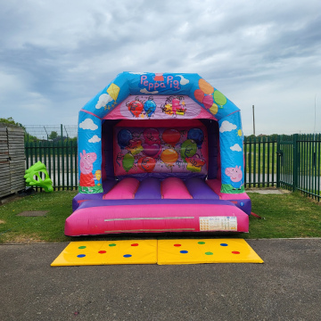 Peppa Pig - Pink & Purple Bouncy Castle