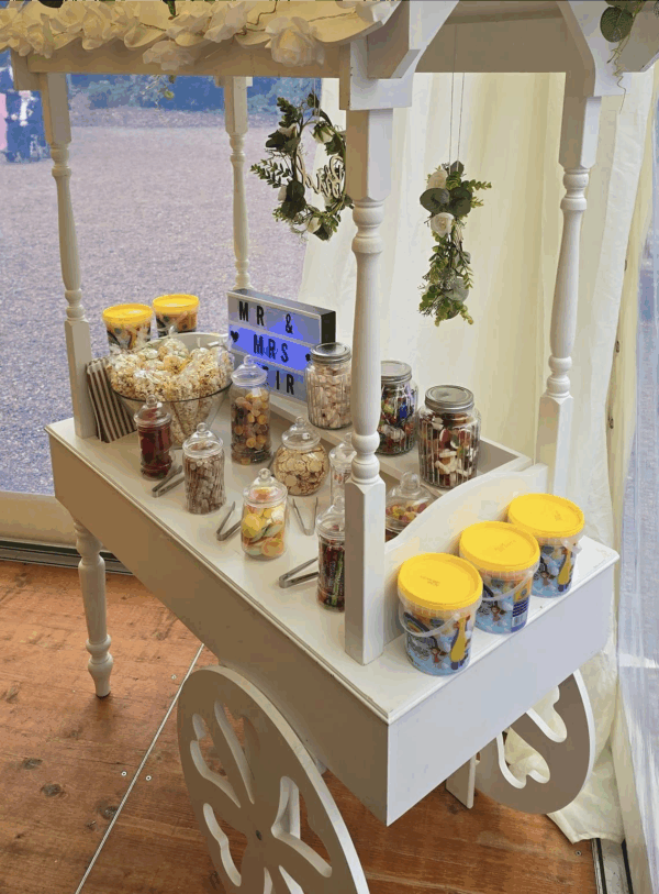 sweet cart hire, east sussex