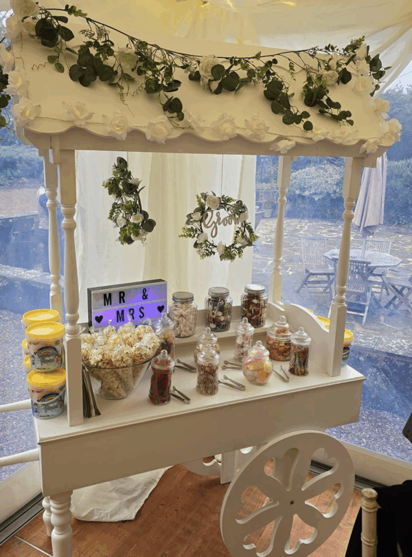 sweet cart hire, west sussex
