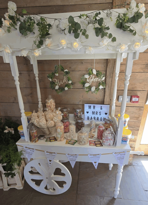 sweet cart hire, surrey