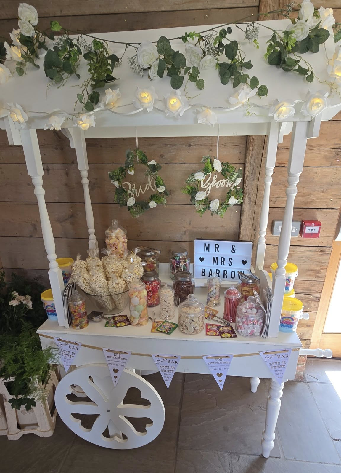 sweet cart hire, surrey