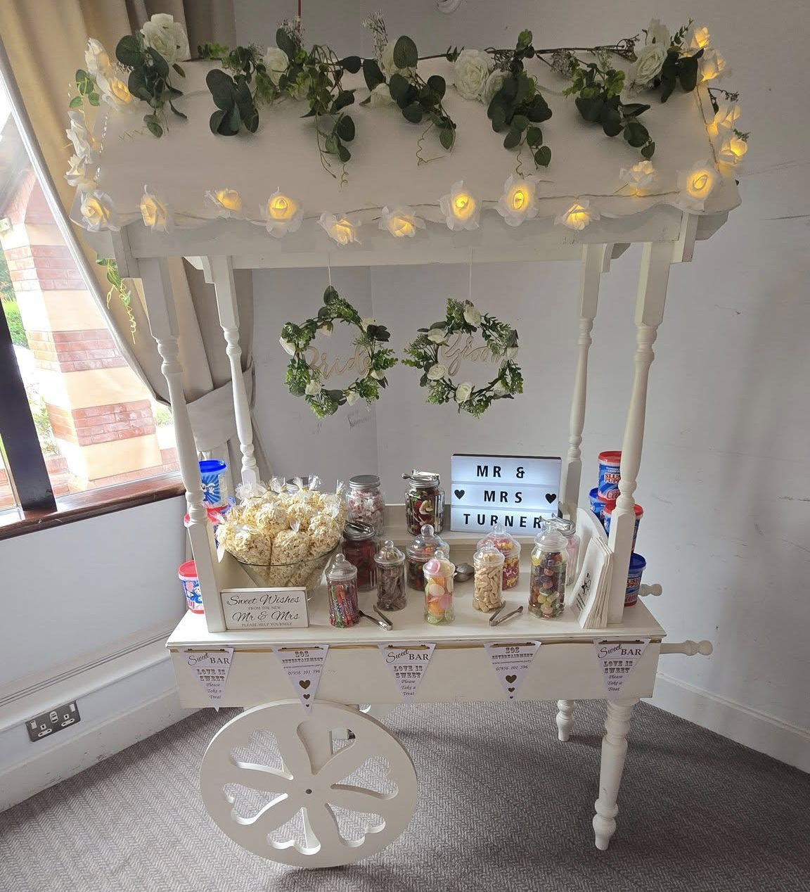 sweet cart hire, brighton