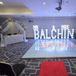 25-08 BALCHIN_LIGHTS & DANCE FLOOR light up letters hire, wedding name