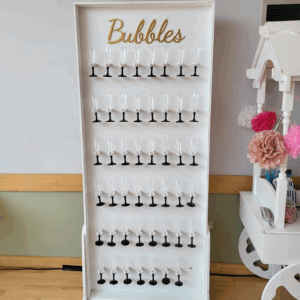 prosecco wall hire
