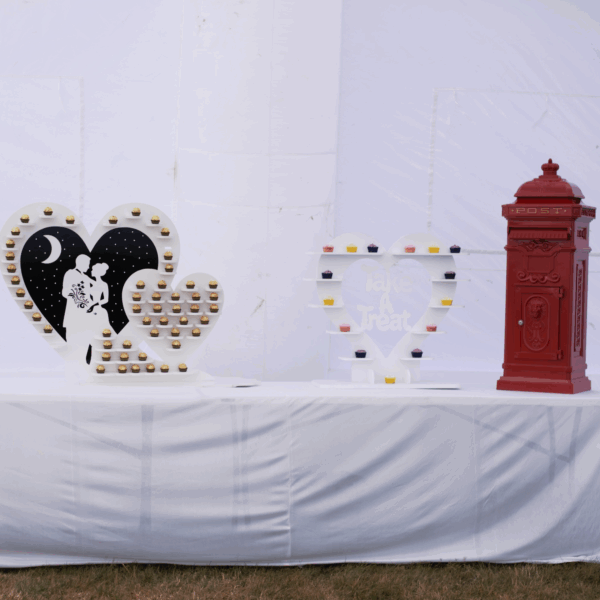 red wedding post box hire kent