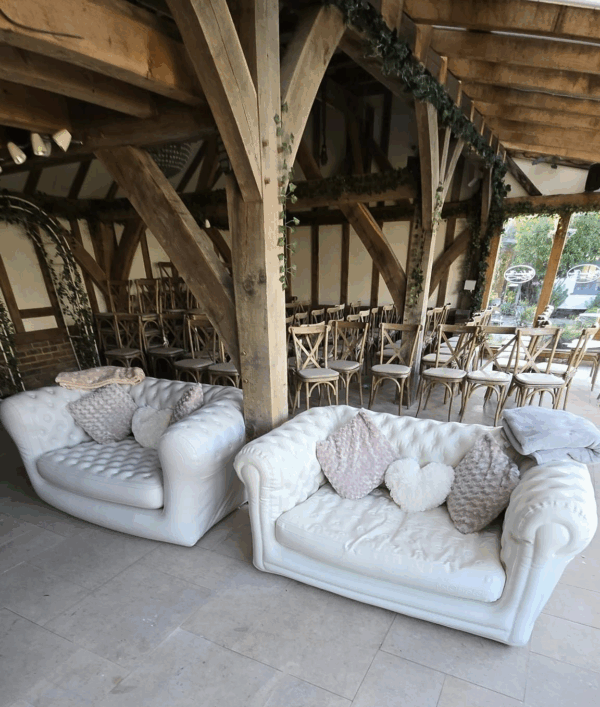 wedding chill out area, hire in hastings