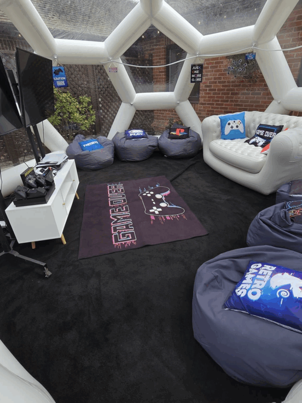 gaming zone wedding hire, folkstone