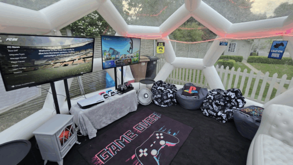 gaming zone wedding hire, bromley