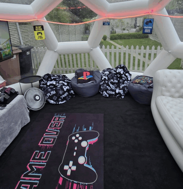 gaming zone wedding hire, essex