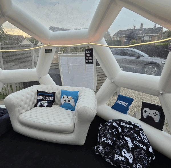 gaming zone wedding hire, sussex