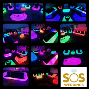 led furniture hire