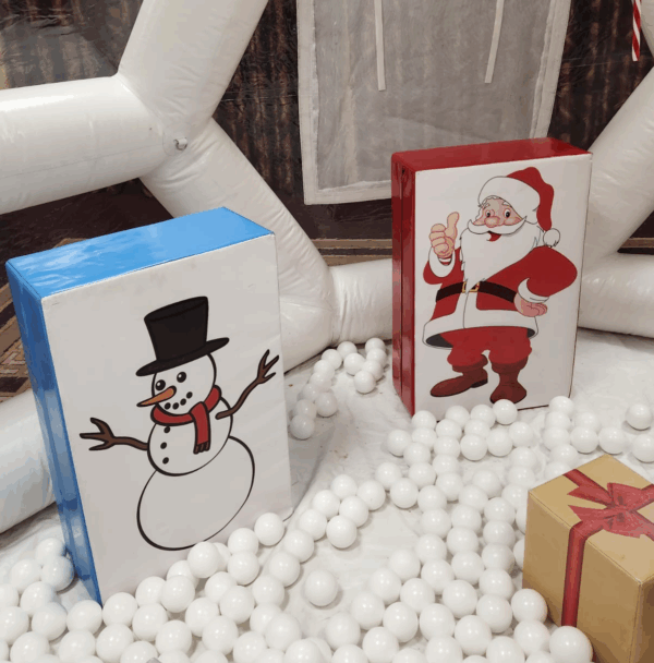 festive soft play area, christmas weddings