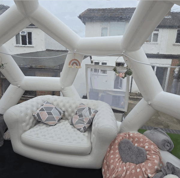 wedding chill out area, hire in ashford