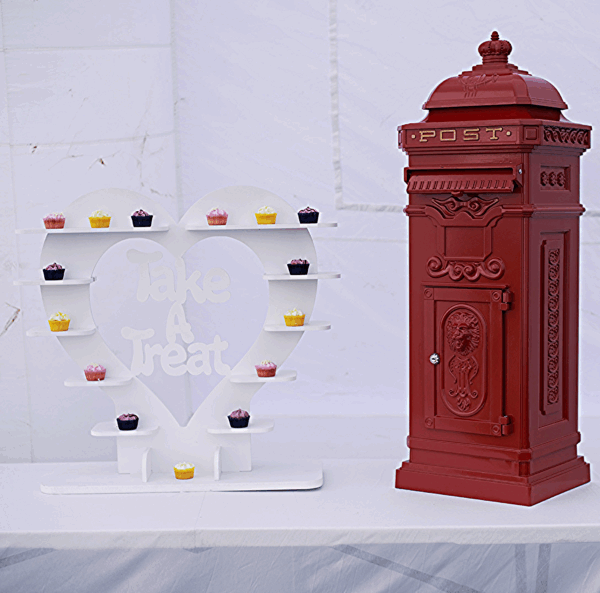 cupcake stand wedding hire