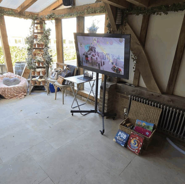 wedding chill out area, hire in east sussex