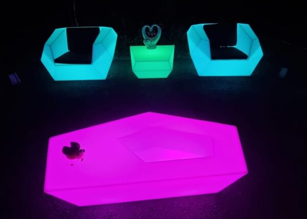 led furniture hire, weddings in east sussex