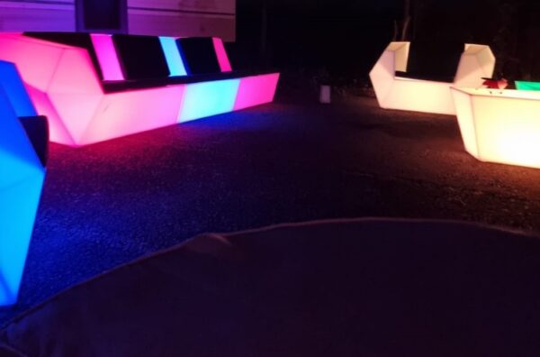 led furniture hire, weddings in sussex