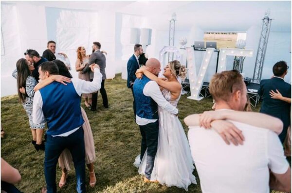 inflatable marquee, wedding hire