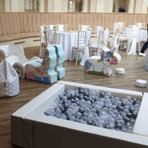 soft play area for wedding