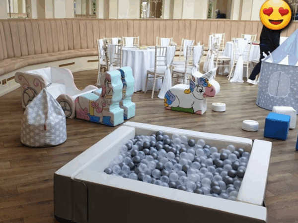 soft play area for wedding