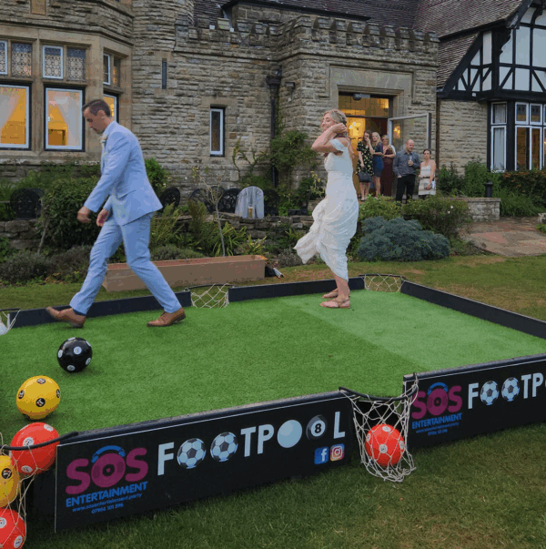 footpool, wedding lawn games hire, kent