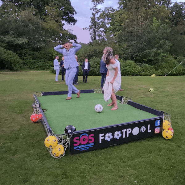 footpool, wedding lawn games hire, east sussex