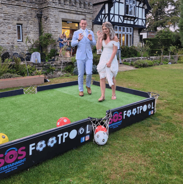footpool, wedding lawn games hire, london