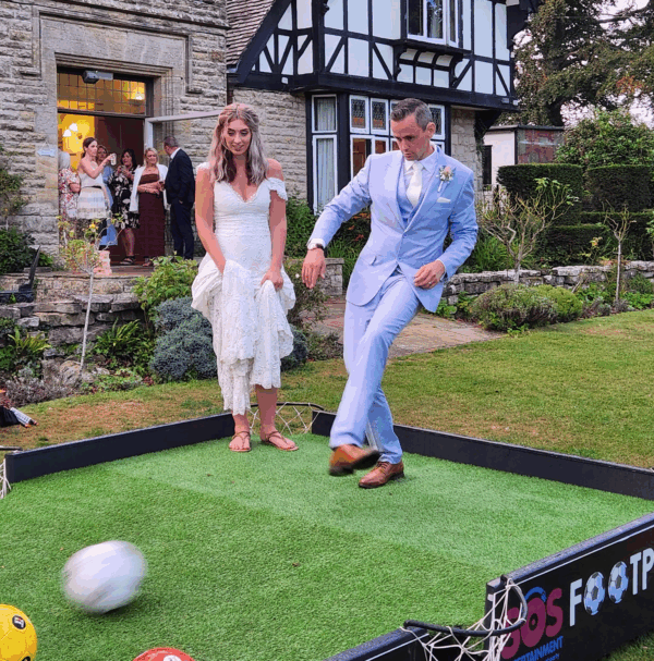 footpool, wedding lawn games hire, Hastings
