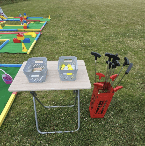 wedding mini golf hire, east sussex