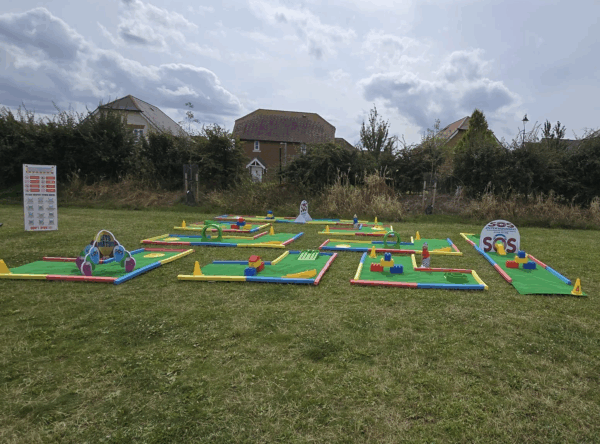 wedding mini golf hire, kent