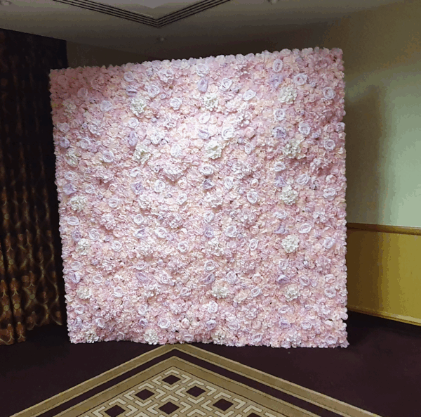flower wall hire, surrey