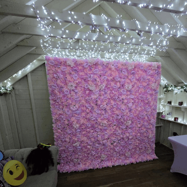 flower wall hire, bromley