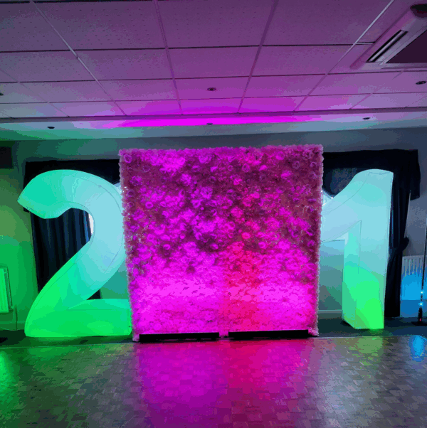 flower wall hire, medway