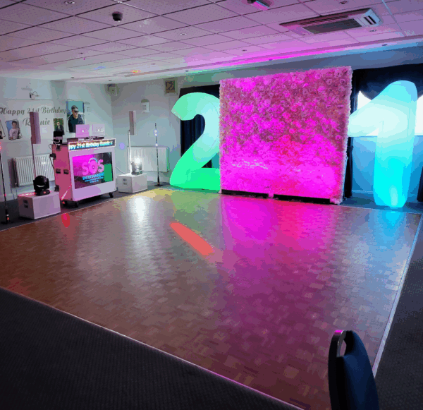 flower wall hire, rochester