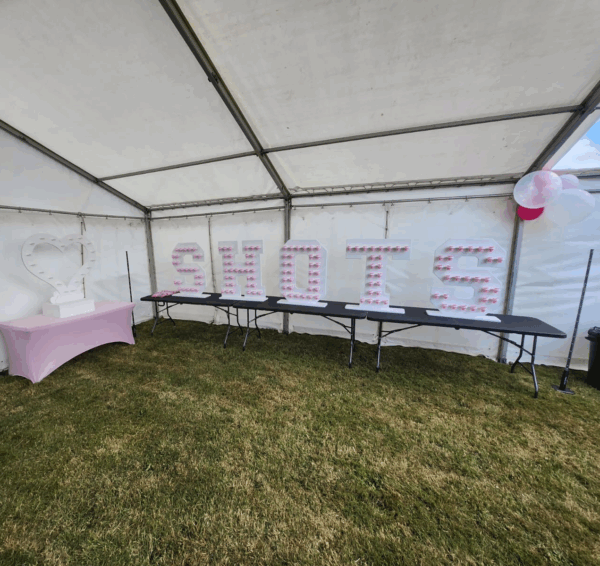 shot wall for hire, kent