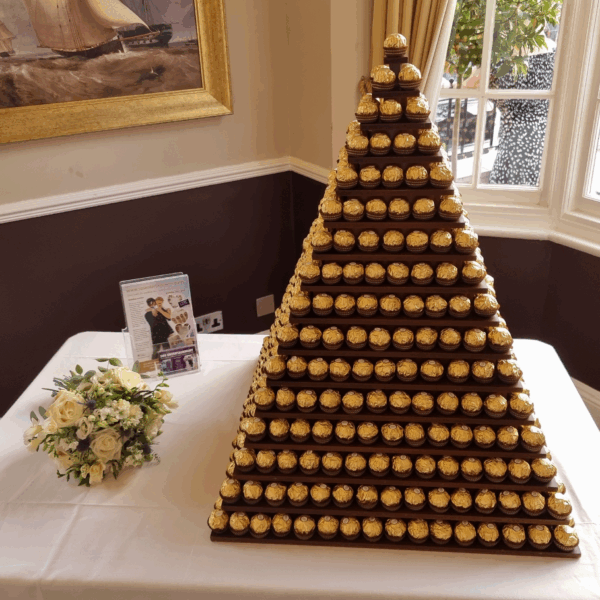 ferrero rocher pyramid hire, sussex