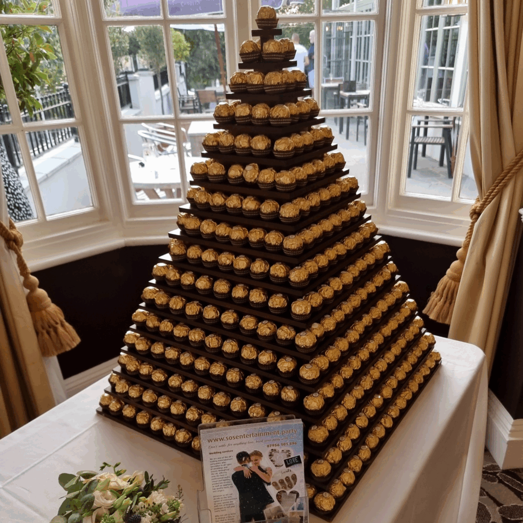 ferrero rocher pyramid hire, east sussex