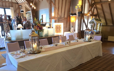 wedding venue decor hire, headcorn